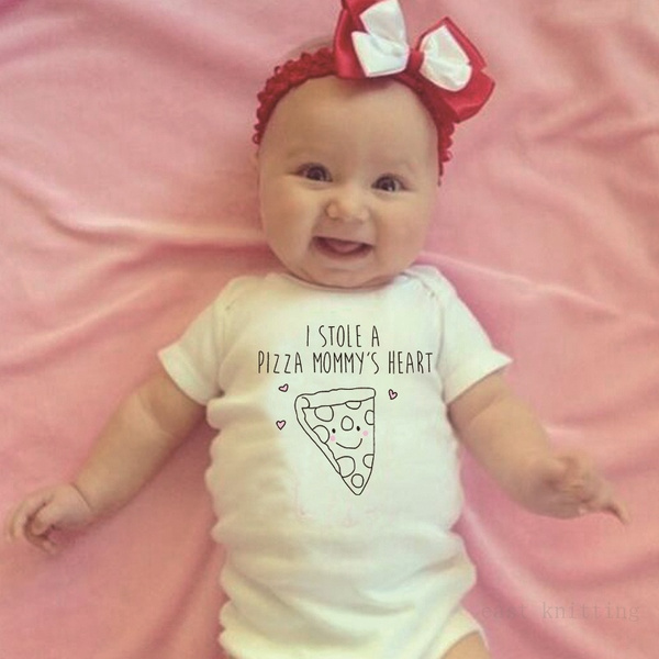 pizza baby clothes