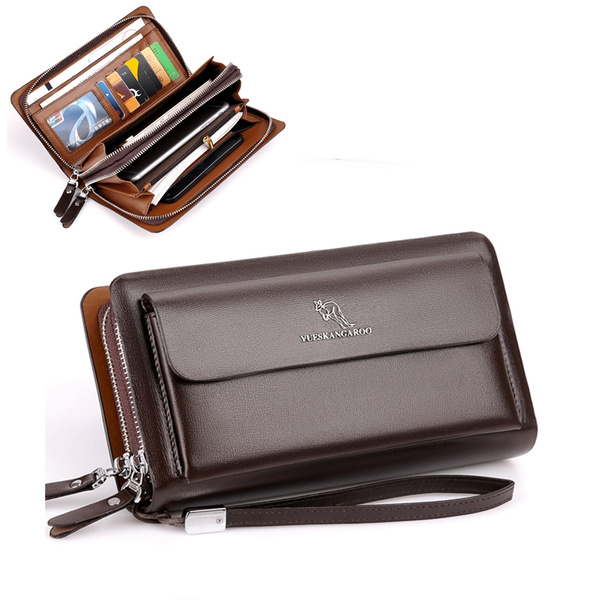 Newest Wholesale Men Classic Standard Travel Wallet Fashion Leather Long  Purse Moneybag Zipper Pouch Coin Pocket Note Compartment Man Clutch From  Dicky0750, $27.46 | DHgate.Com