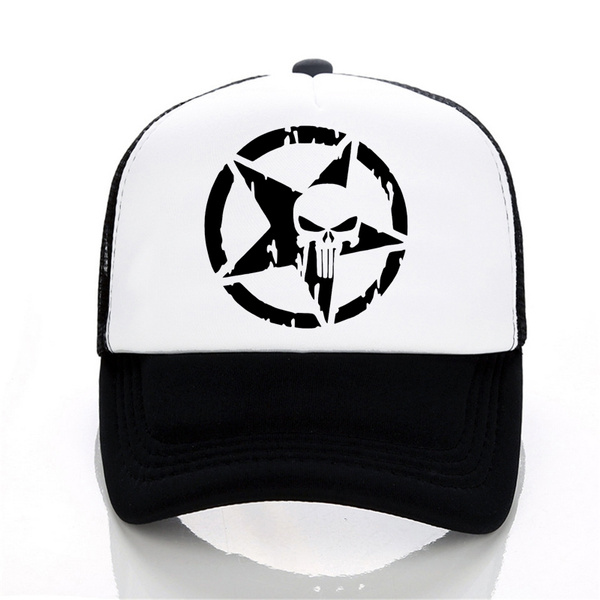 punisher baseball caps