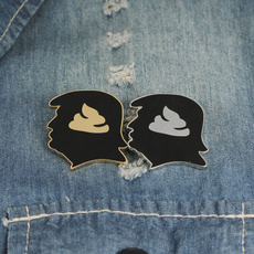 denimjacketpin, Fashion, hatdecoration, punk
