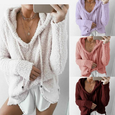 hooded, jumpersweater, Long sleeved, Tops