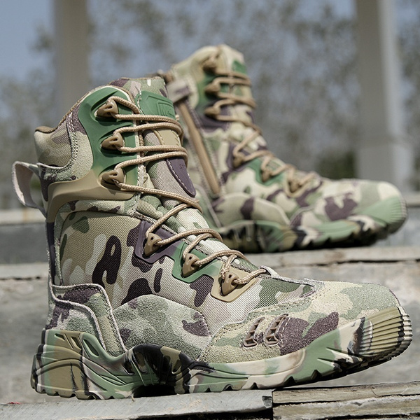 Men's Army Boots Outdoor Tactical Military Boots Men Desert Combat