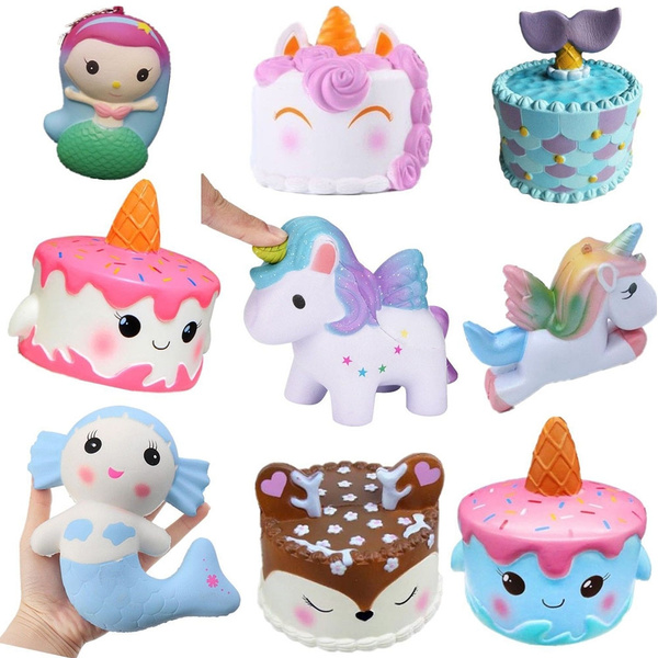 Squishy unicorn sale mermaid