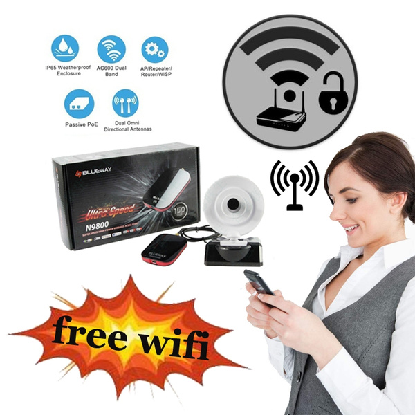 Durable 200m long range password cracking dual antenna usb wifi