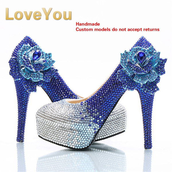 Sapphire blue heels online