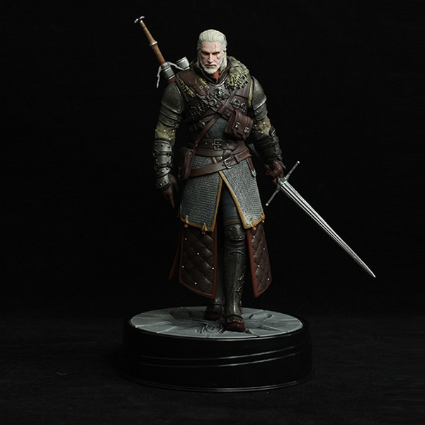 Dark Horse The Witcher 3 Wild Hunt Geralt Grandmaster Ursine PVC Figure No Box