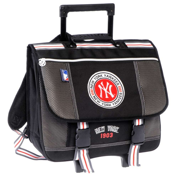 Rolling School Bag New York Yankees Black 41 CM Trolley Wish