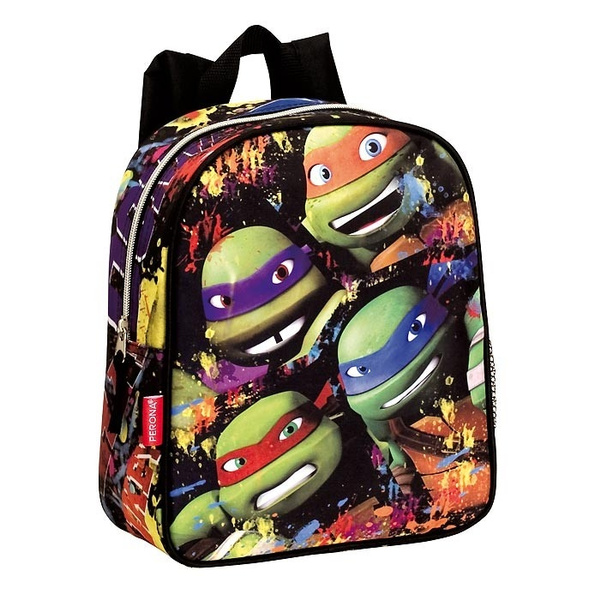 Sac dos maternelle Tortue Ninja Team 28 CM Wish