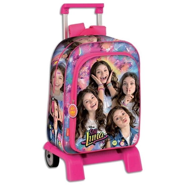 Sac dos roulettes Soy Luna Unique 42 CM trolley Haut de Gamme Cartable