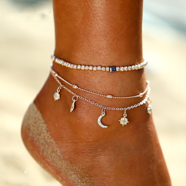 Moon ankle deals bracelet