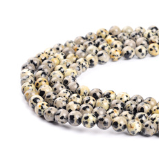 8MM, spotsbead, dalmationstone, loosebeadsformaking