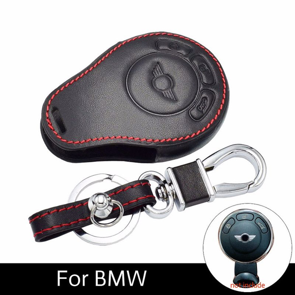 Key Chain Keyring Keychain FOB Remote Key PU For All Mini Cooper ONE S JCW  A08