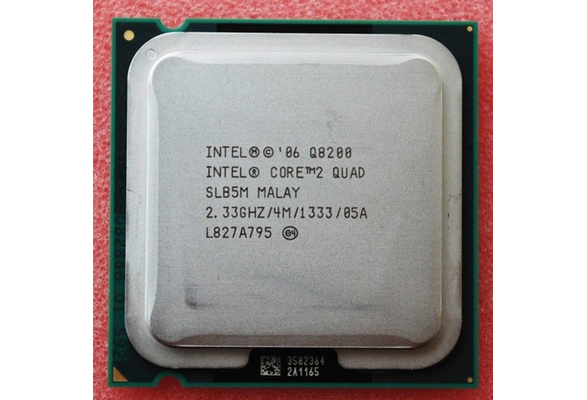 2.33 GHz Quad Core CPU; SLB5M Intel Q8200 Core 2 Quad Processor 2.33 GHz Quad Core CPU; SLB5M Intel Q8200 Core 2 Quad Processor