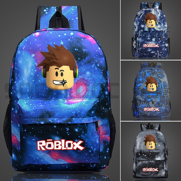 Hot Roblox Game Galaxy Space Backpack School Bags For Teenage Boys Girls Daily Laptop Backpack Starry Night Travel Shoulder Bags Wish - roblox avatar games zipper rucksack school backpack book bag