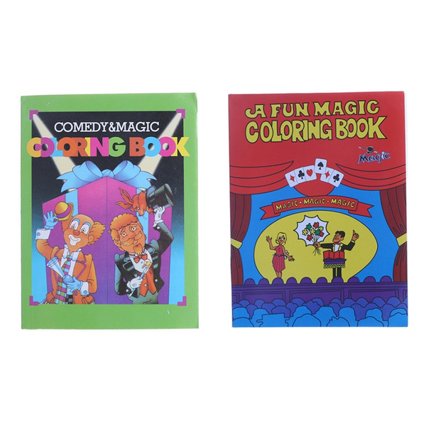 Download 2pcs Magic Coloring Book Magic Tricks Best For Children Stage Magic Kids Toy Wish