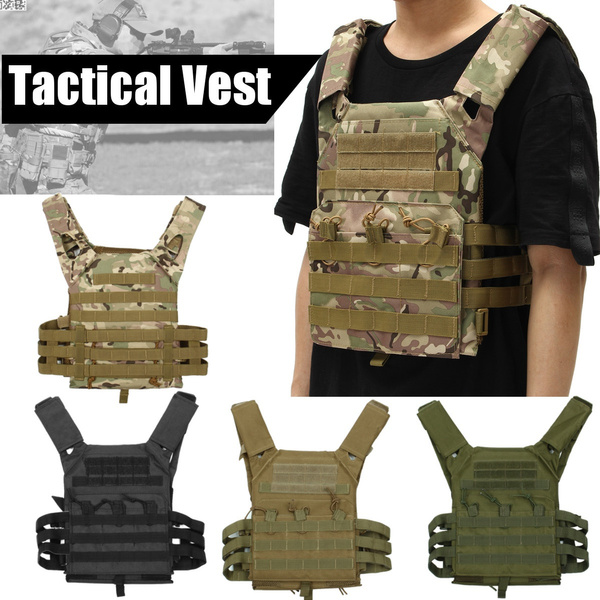 Tactical Lightweight MOLLE Tactical Armor Plate Carrier JPC Vest  Mag-Pouches-UK 