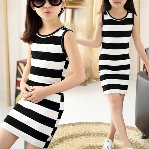 black and white dress for kids
