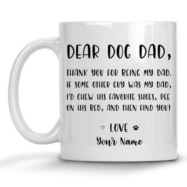 dad dog mug