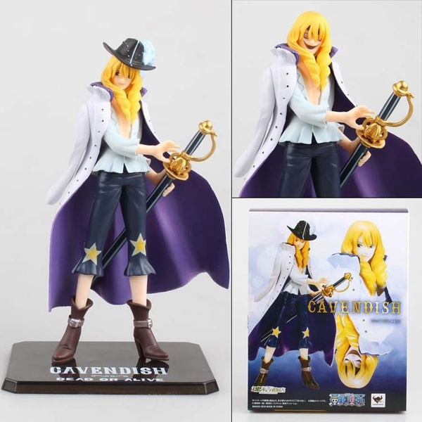 New 17cm Anime One Piece Cavendish Action Figure Model Toys Dolls Decoration Pvc Classic Collection Figurine Kids Toys Wish