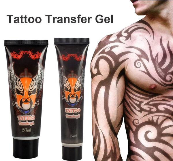 Professional Stencil Tattoo Transfer Gel Safe Stay Stuff Soap Mild  Skin-friendly