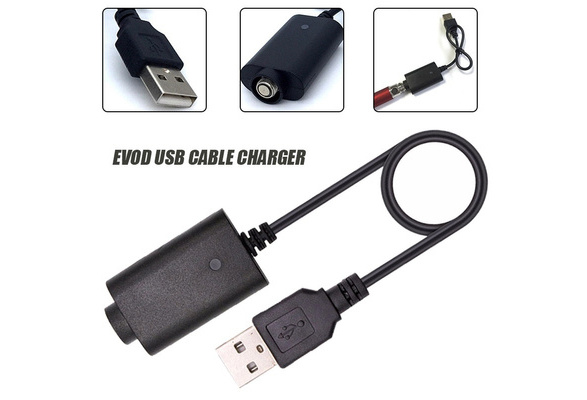 Universal EGO EVOD E cigarette Battery USB Cable Charger For CE4