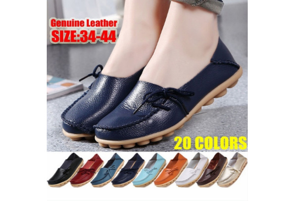 i love comfort women's gem casual leather loafer