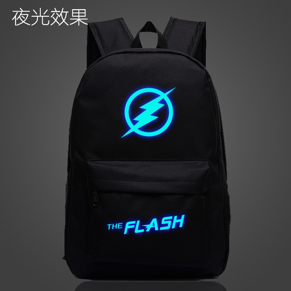 Anime Flash Noctilucent Backpack School Bags 16" Cartoon Cool Laptop Backpack Black Backpack For Children Girls | Wish