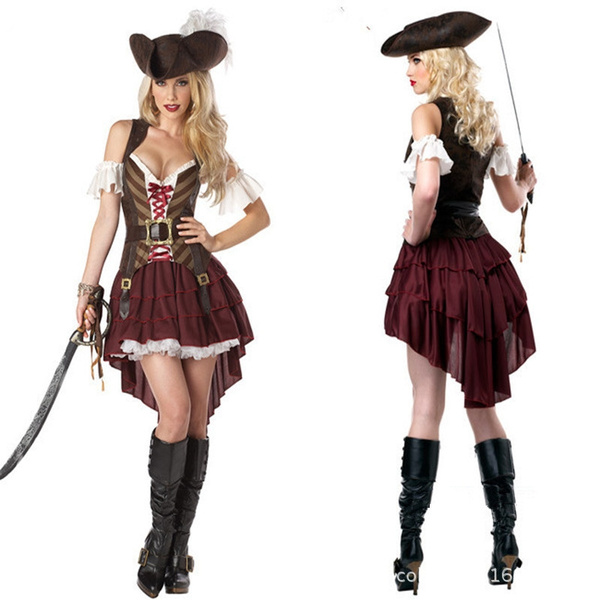 Womens Sexy Swashbuckler Pirate Costume Wish 1278