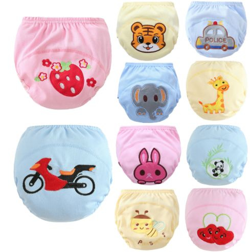 Baby Boy Girl Infant Kid Toilet Pee Potty Training Pants Cloth Diapers  Underwear