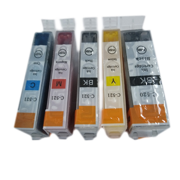 1Set Canon PGI-520 CLI-521 ink 