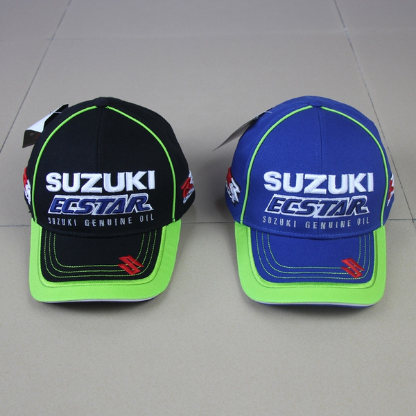 Suzuki Logo Cross-Country Motorcycle 