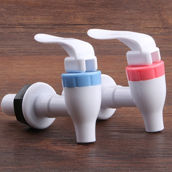 New Push Type Plastic Replacement Water Dispenser Tap Faucet White AD 