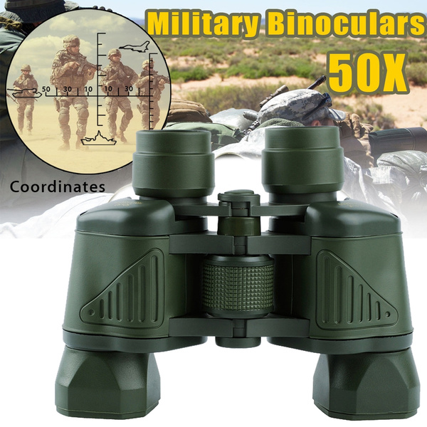 bloeden Harmonie Geruïneerd Portable 50x50 8m/18000m Professional Binoculars Army Military Telescope  Night and Day With Reconnaissance Coordinates | Wish