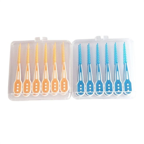 Dental Interdental Brushes Soft Biodegradable Dental Floss Teeth