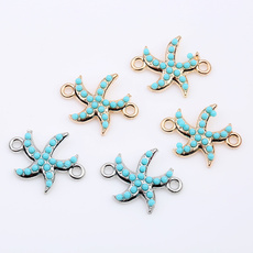 craftbracelet, braceletconnector, Jewelry, starfish