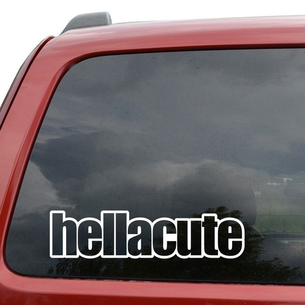Hella Rust JDM Vinyl Decal Sticker Car Window Truck Decor