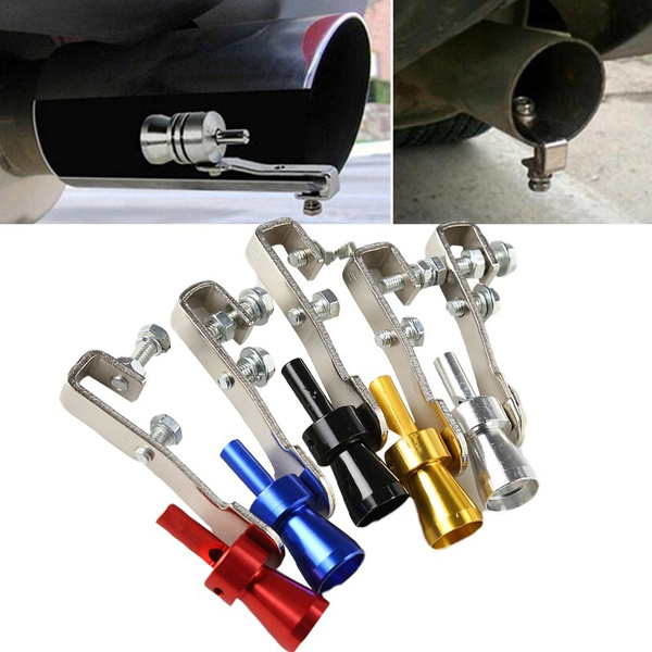Car Exhaust Turbo Sound Whistle Pipe Style Blowoff Simulator Auto
