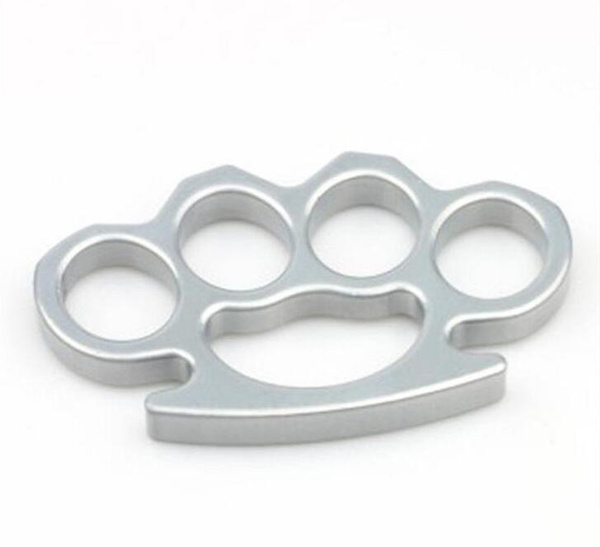 new THICK 13 mm Thickness Heavy STEEL BRASS KNUCKLE DUSTER self defense  tool brass knuckle clutch 1pc