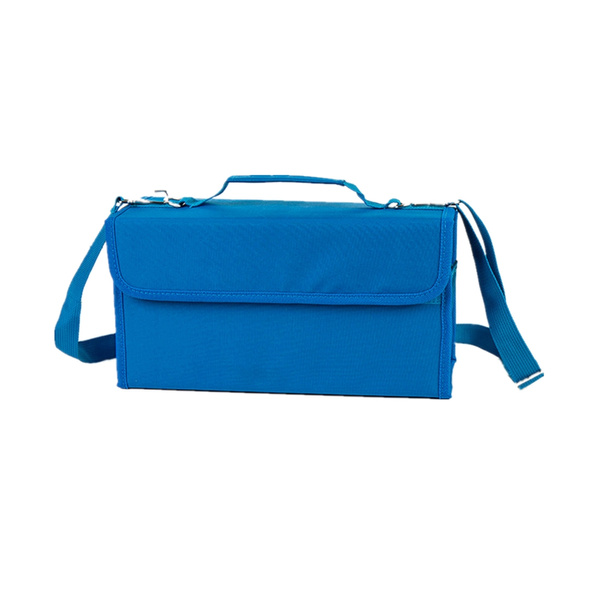 iBamax 80 Slots Marker Pen Case Markers Carrying Bag Holder for