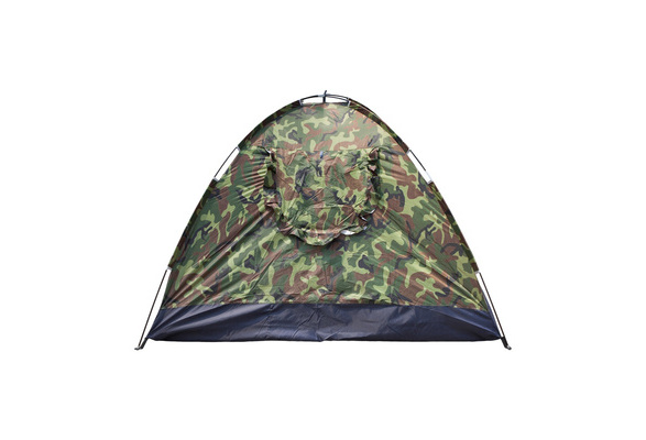camo backpacking tent