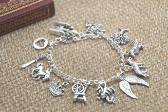 Charm Bracelet, Charm Jewelry, Love, Tree