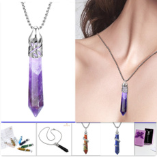 Steel, quartz, Chain, women necklace