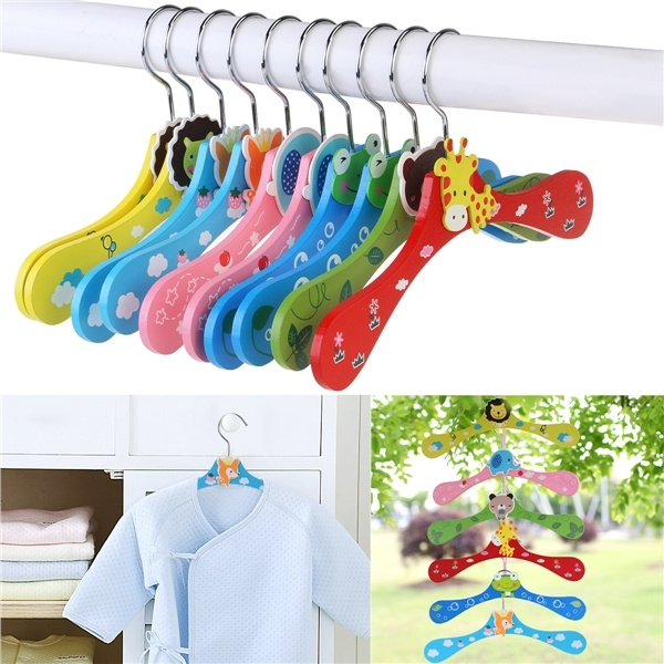 Kids Wooden Hangers (10 pcs)