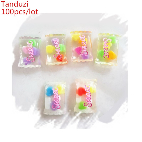 Sweet Candy Cabochons, Kawaii Resin Cabochon