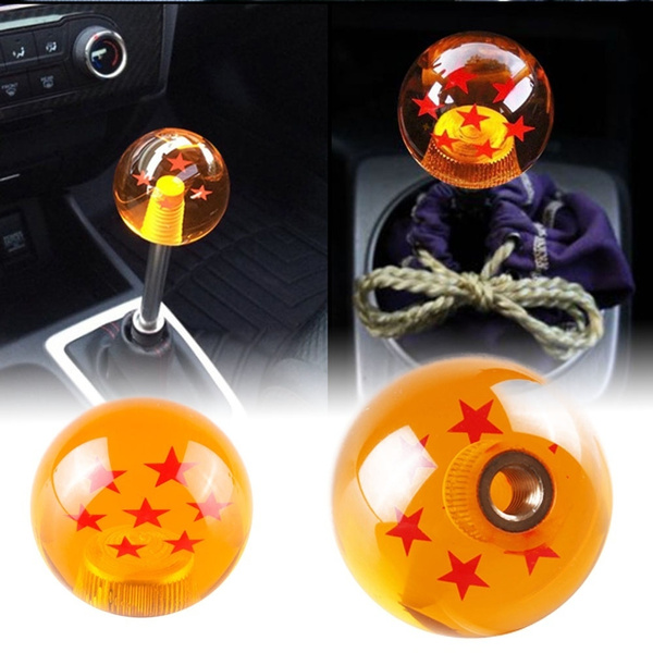 Kei Project Dragon ball Z Star Manual Stick Shift Knob With Adapters Fits Most Cars 5 Star 