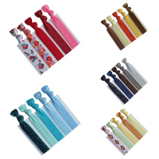 girlshairband, tiewrapponytailholder, Elastic, Colorful