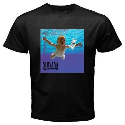 nirvana album cover t shirt