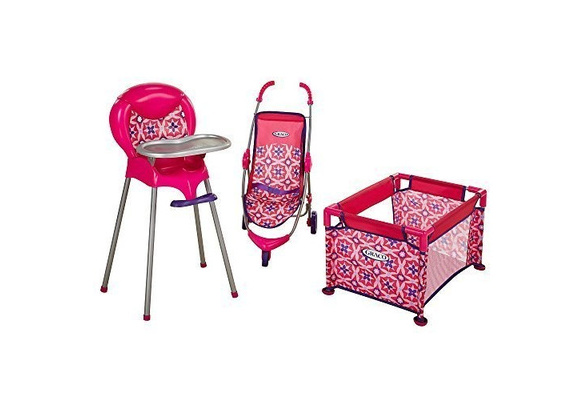 graco 6 in 1 doll playset