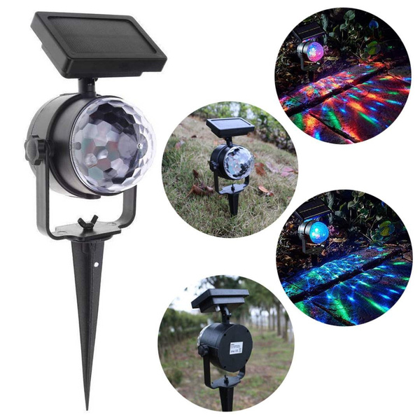solar light projector garden