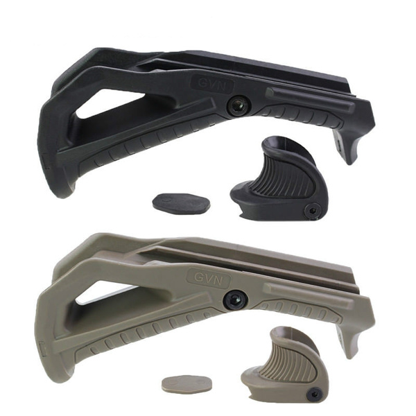 Curved Tactical Defence Angled Foregrip Ergonomic Picatinny Rail Angled ...